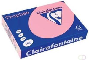 Clairefontaine Trophée Pastel gekleurd papier A4 120 g 250 vel roze